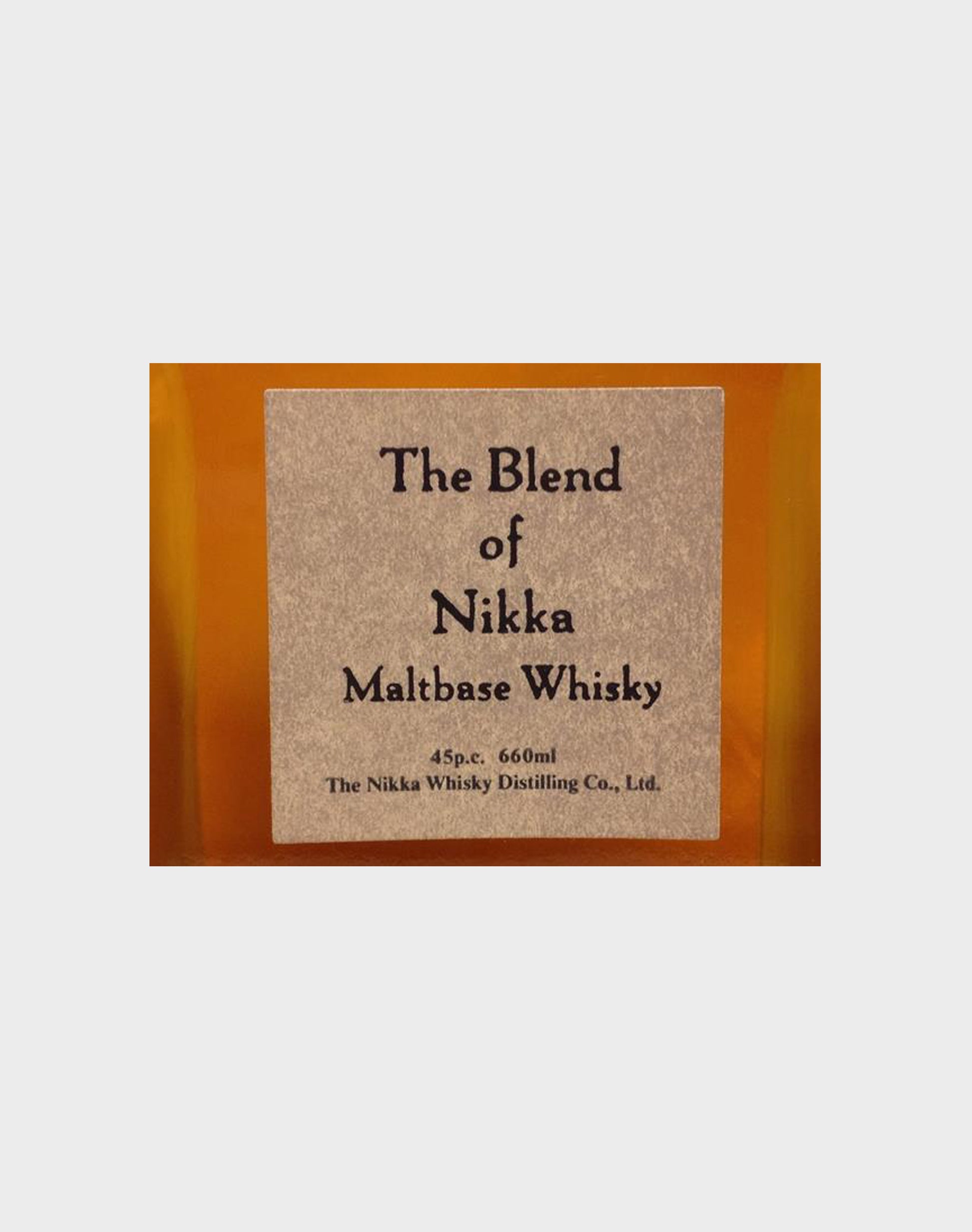 The Blend of Nikka Maltbase Whisky (with box)