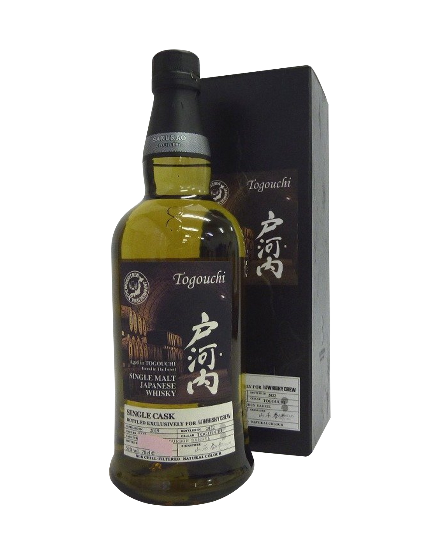 Togouchi Single Cask #5212 - Bottled Exclusively for TWC