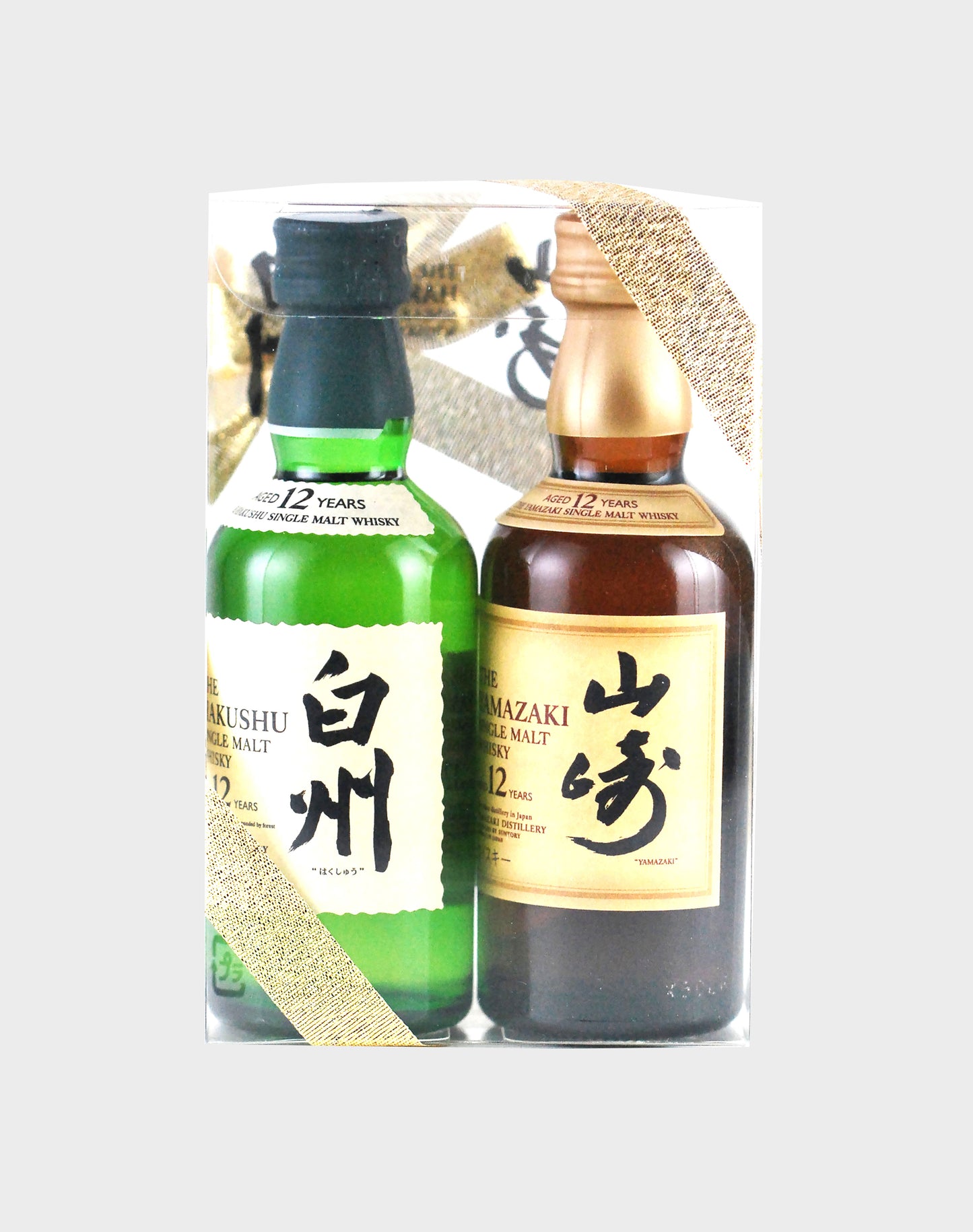 Yamazaki 12 Year Old & Hakushu 12 Year Old Set (Miniature)