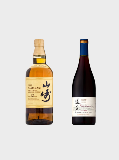 Yamazaki 12 Year Old Whisky  Shiojiri Muscat Bailey A ‘Mizunara Barrel Aged’ 2015