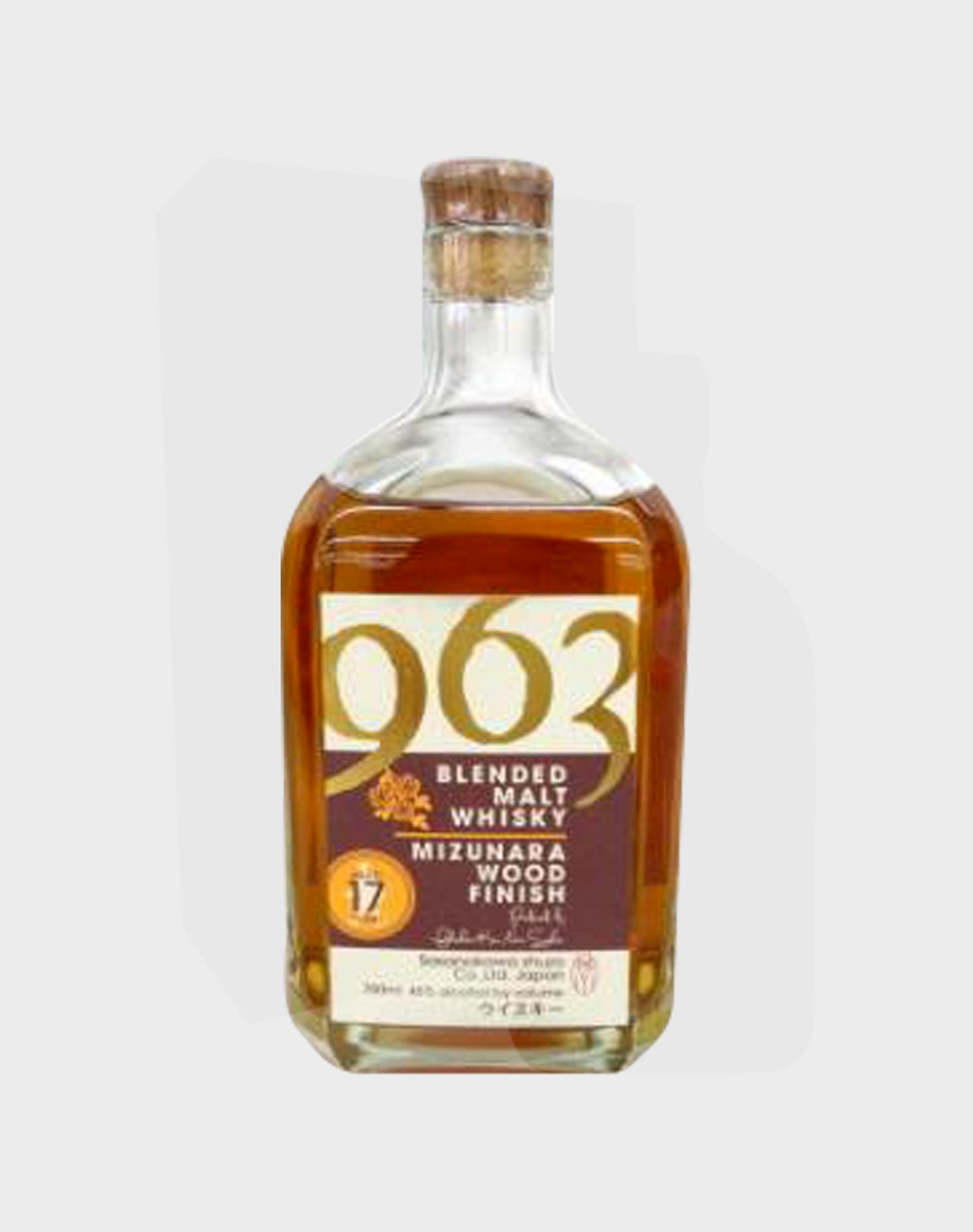 Yamazakura 963 17 Years Old Mizunara Wood Finish Blended Whisky