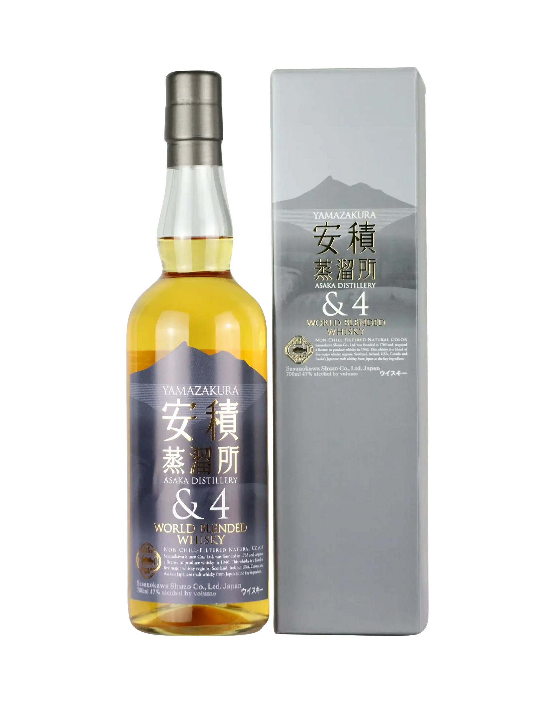 Yamazakura Asaka & 4 World Blended Whisky