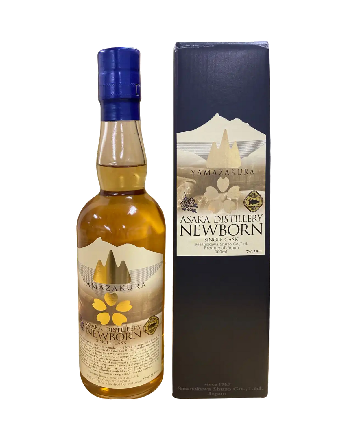 NEWBORN ASAKA DISTILLERY2016　62.9% Yamazakura Asaka Distillery Newborn | Japanese Whisky | Dekantā