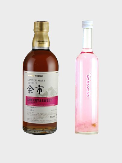 Yoichi Sherry & Sweet Single Malt  Sakura Kirakira