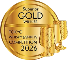 Superior Gold Medal at the Tokyo Whisky & Spirits Competition 2026