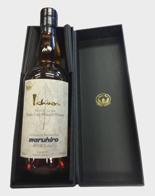 Ichiro's Malt Single Cask Blended Malt & Grain Exclusive Bottling for Maruhiro