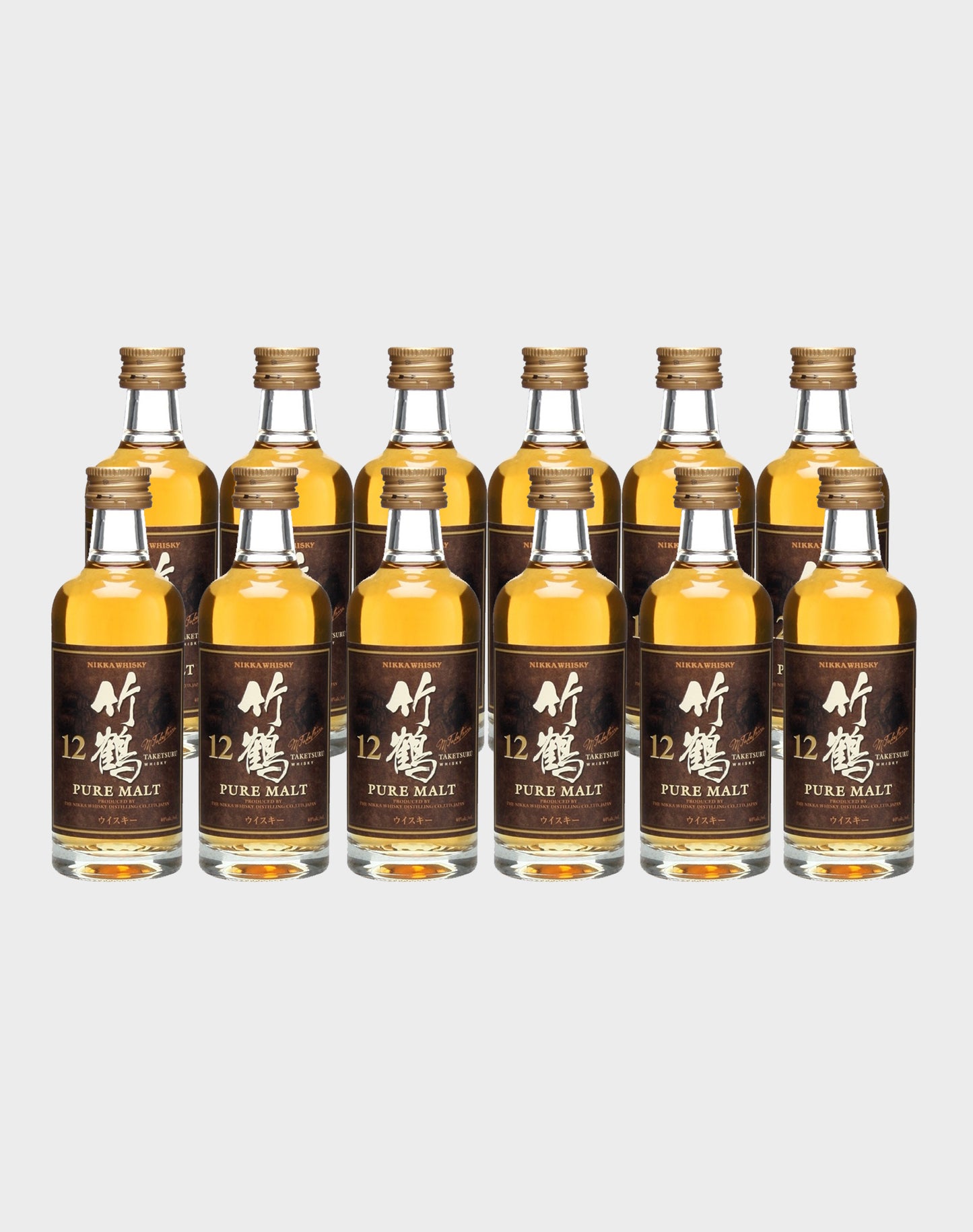 Nikka Taketsuru 12 Year Old Final Product Miniature Whisky Set