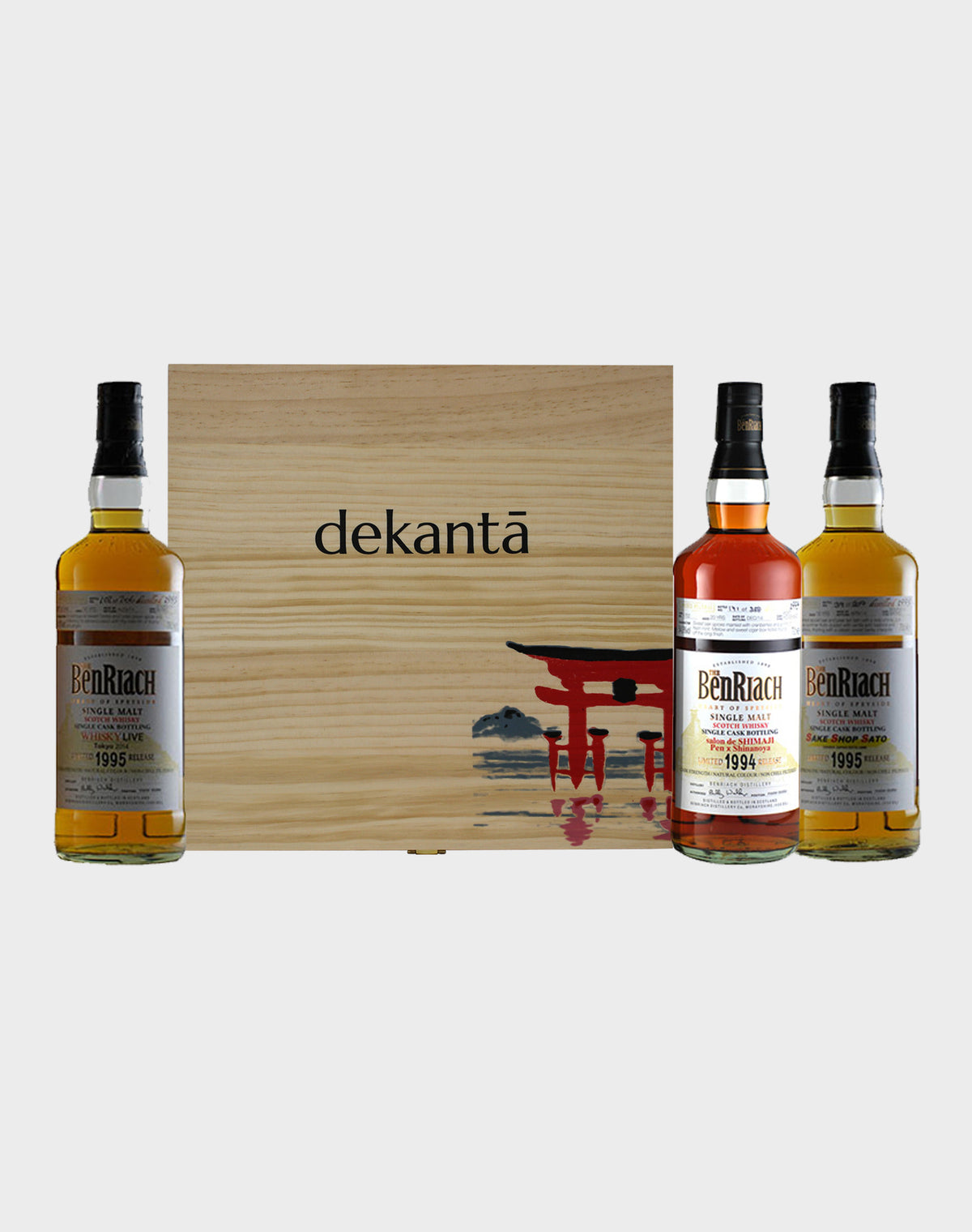 dekantā "Benriach Choice" Collectible Set