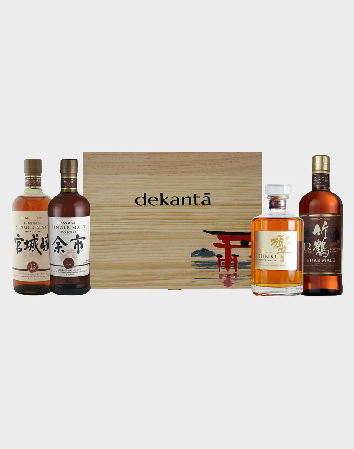 dekantā "12 Year Choice" Collectible Set