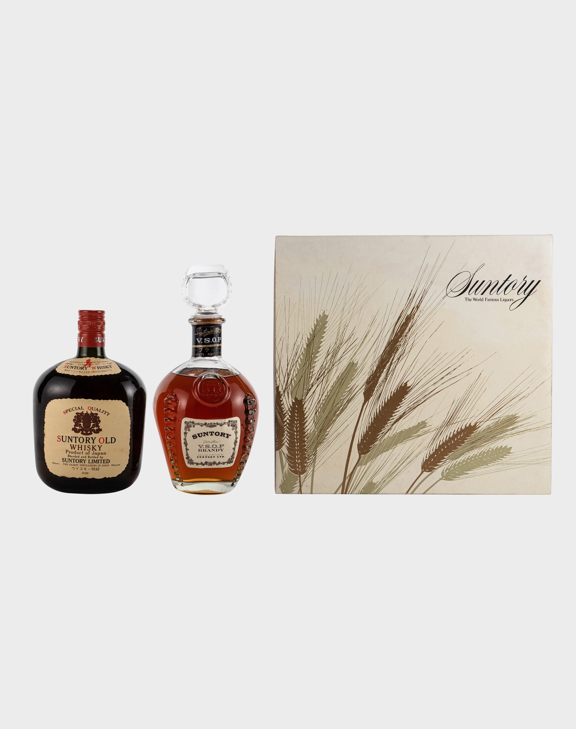 Suntory Old & Suntory V.S.O.P Brandy Set