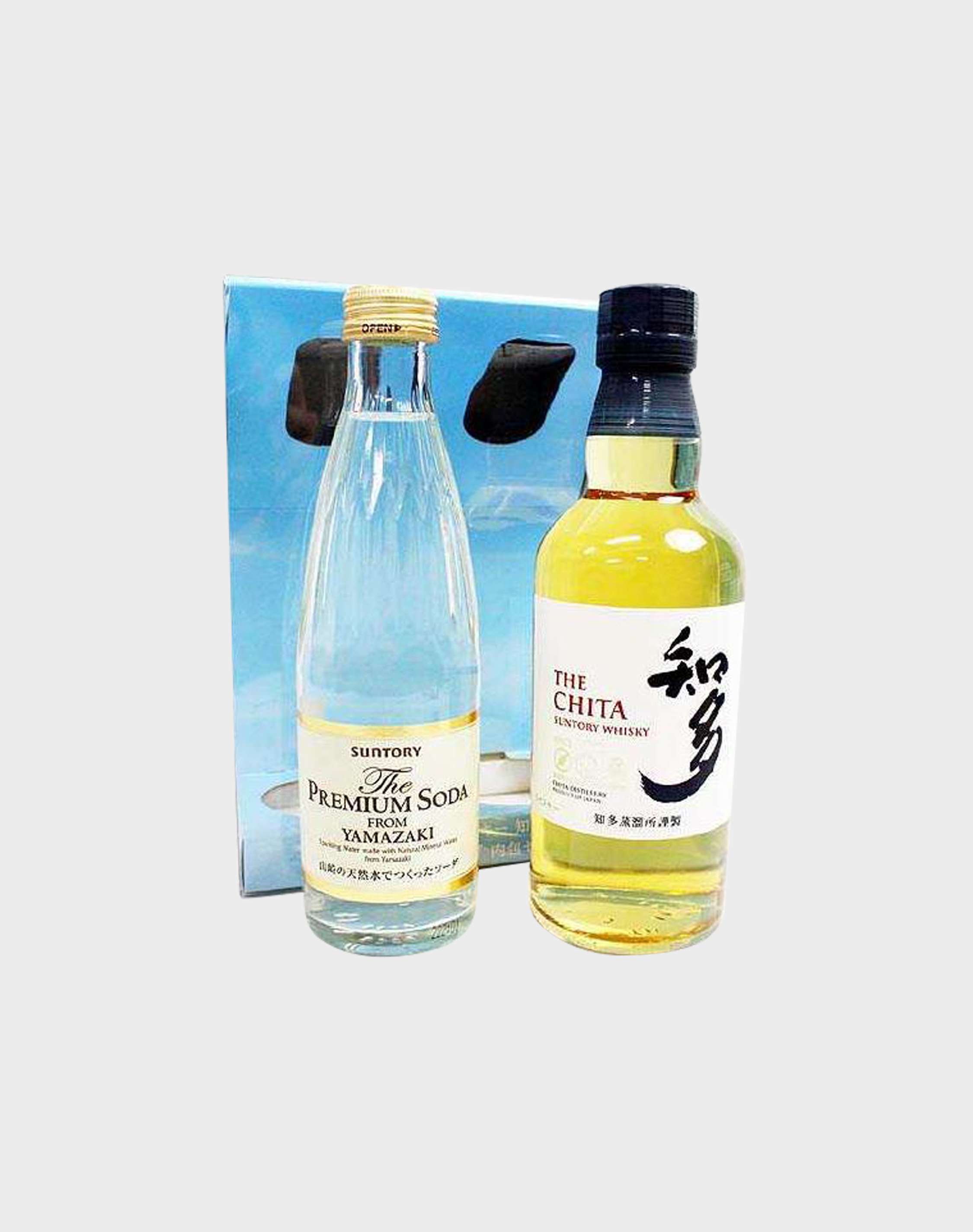 Suntory Chita Whisky with Yamazaki Premium Soda - dekantā