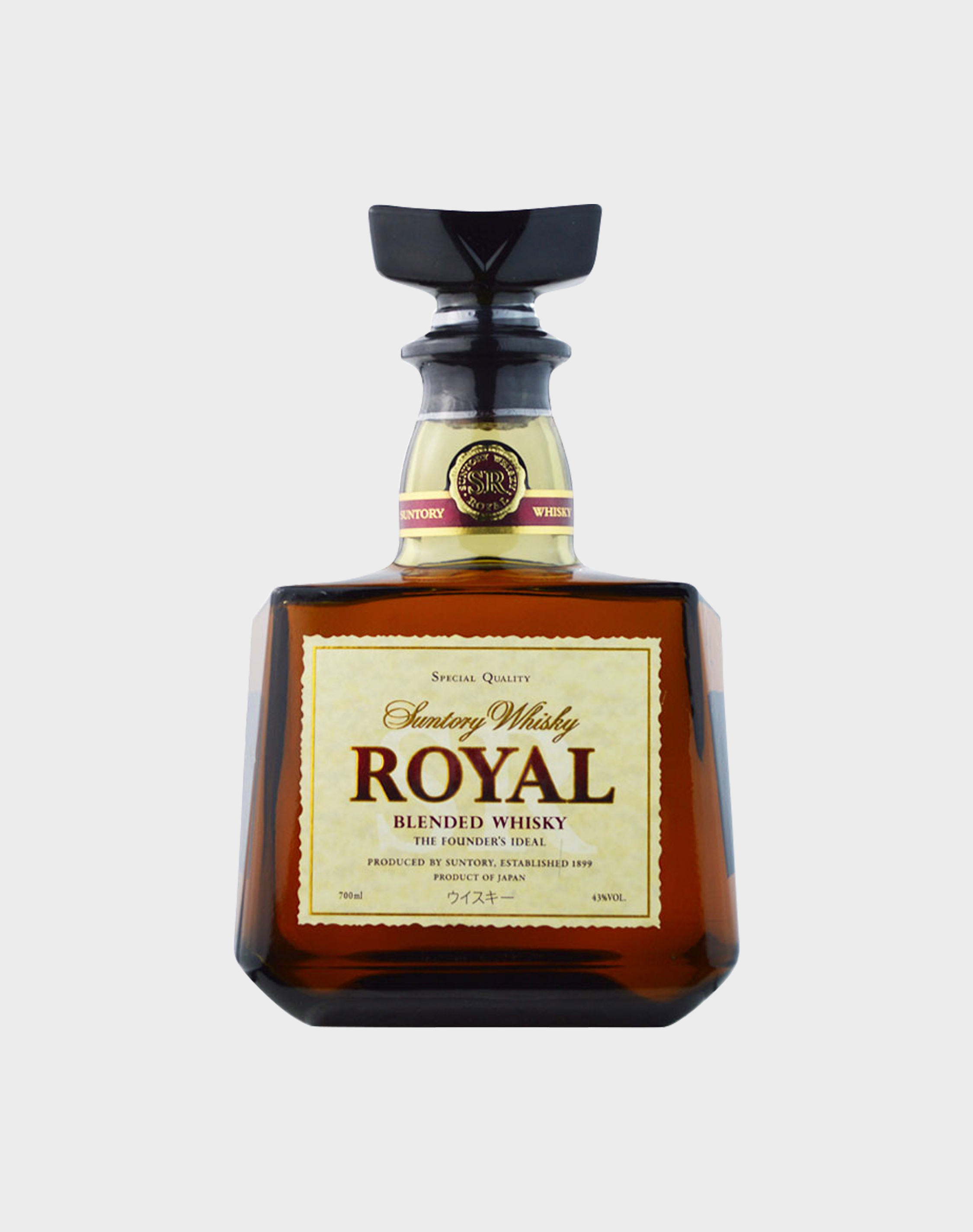Suntory Royal Blended Whisky dekantā