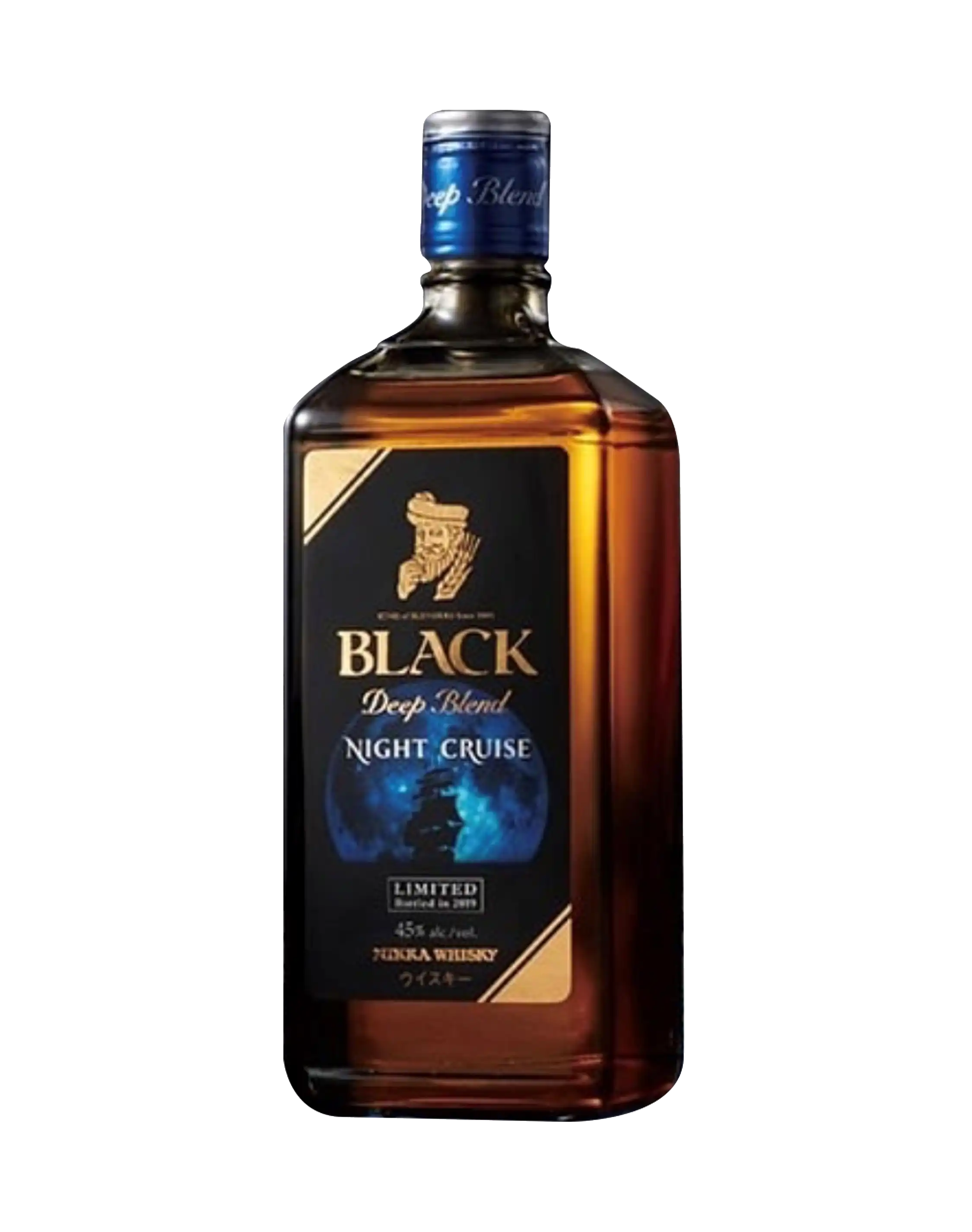 Nikka Black Deep Blend Night Cruise - Limited 2019 - dekantā